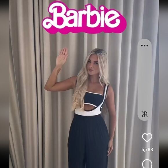 NWT ZARA BARBIE™ MATTEL 2 IN 1 BARBIE™ MATTEL SWIMSUIT OLD MONEY STYLE - Picture 4 of 12